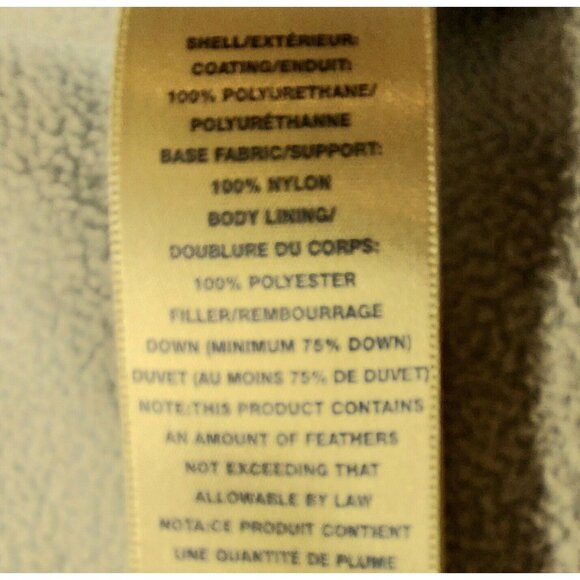 Old navy  Womens M black DOWN filled puffer Vest jacket outdoor gorpcore Zip - Picture 10 of 11